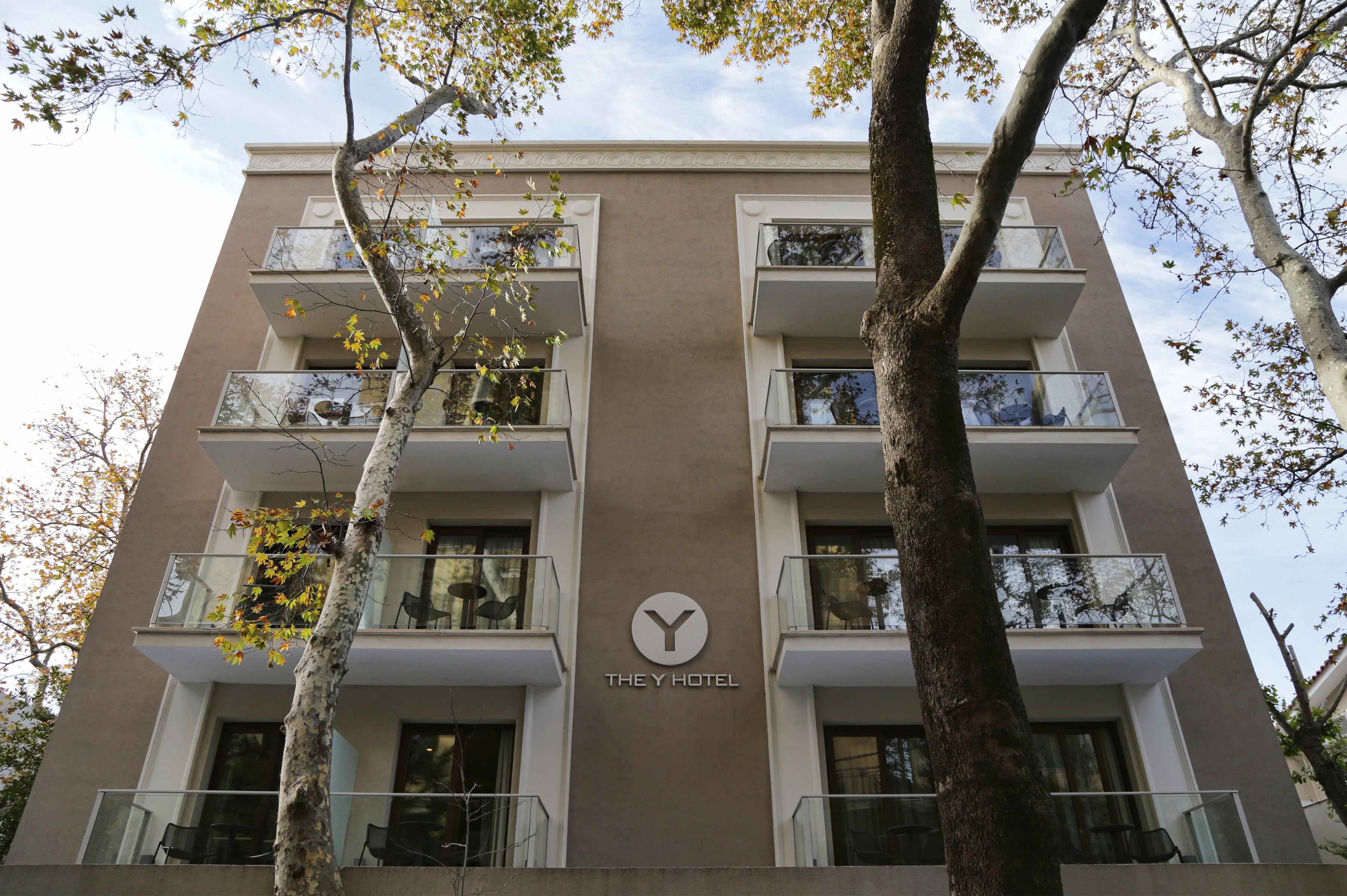 The Y Hotel Athen Eksteriør bilde